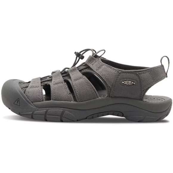 KEEN Men\'s Gray Newport H2 Leather Flats Sandals Size 9.5 main image 9